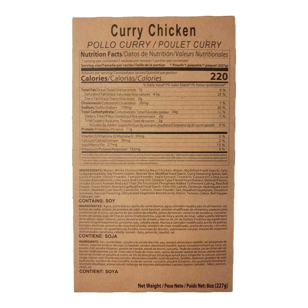 12 Complete Meal MRE Food Supply - Image 29