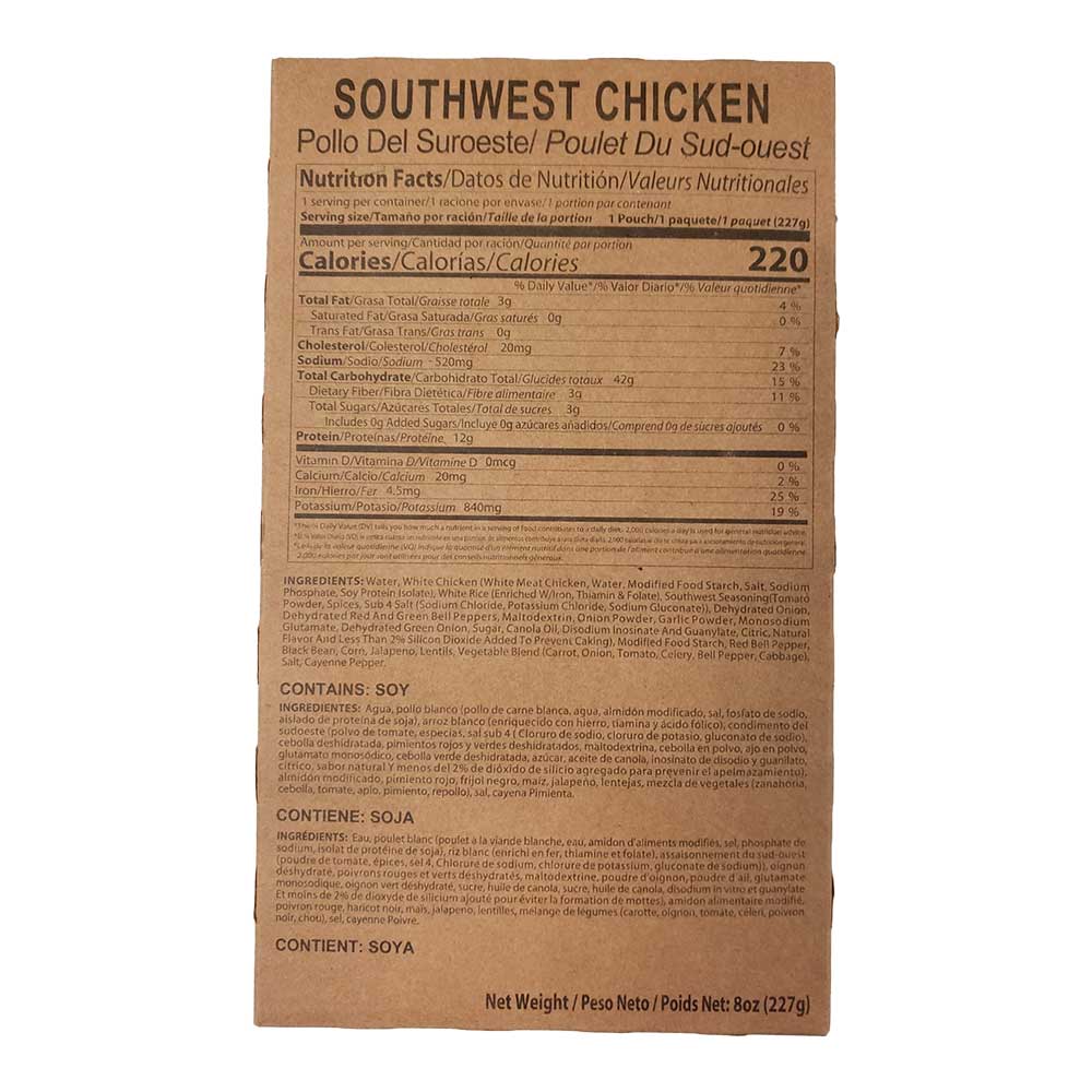 12 Complete Meal MRE Food Supply - Image 33