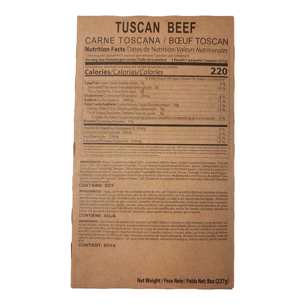 12 Complete Meal MRE Food Supply - Image 34