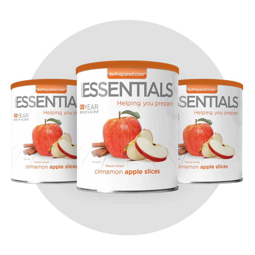 Emergency Essentials® Freeze-Dried Cinnamon Apple Slices Large Can - Image 9