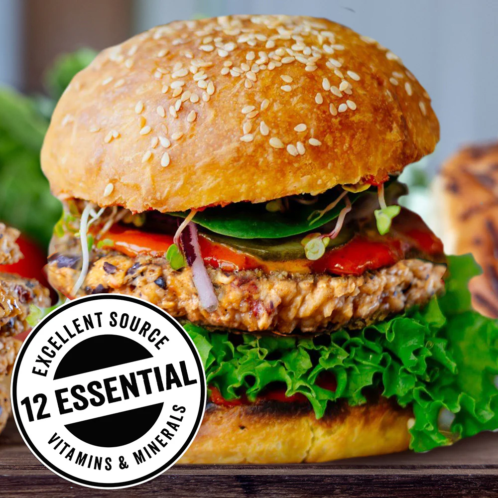 Black Bean Burger #10 Can - Image 3