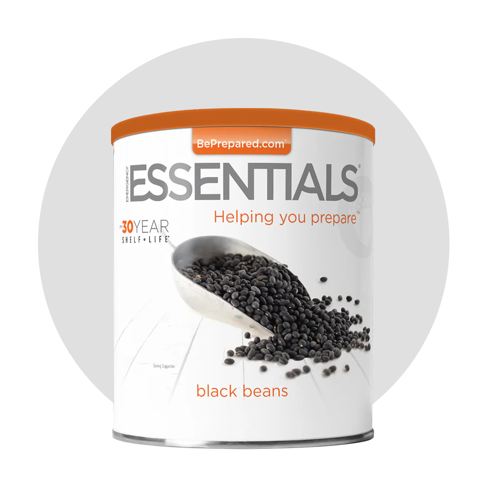 Emergency Essentials® Black Beans Large #10 Can - Image 5