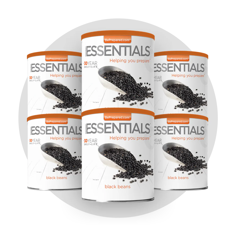 Emergency Essentials® Black Beans Large #10 Can - Image 7
