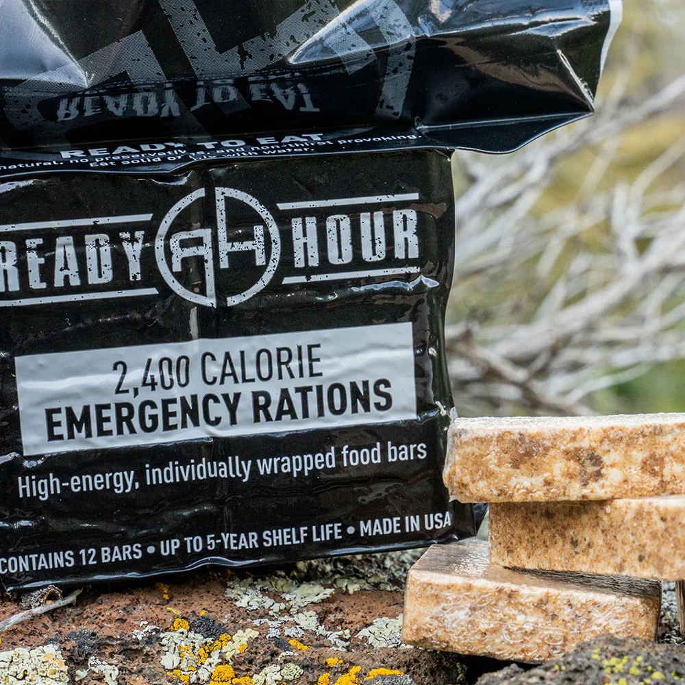 Ready Hour Case Pack: On-The-Go Emergency Food Ration Bars 2400 Calories (30-Pack) - Image 10