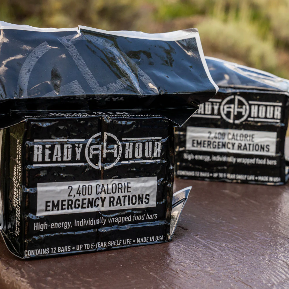 Ready Hour Case Pack: On-The-Go Emergency Food Ration Bars 2400 Calories (30-Pack) - Image 11