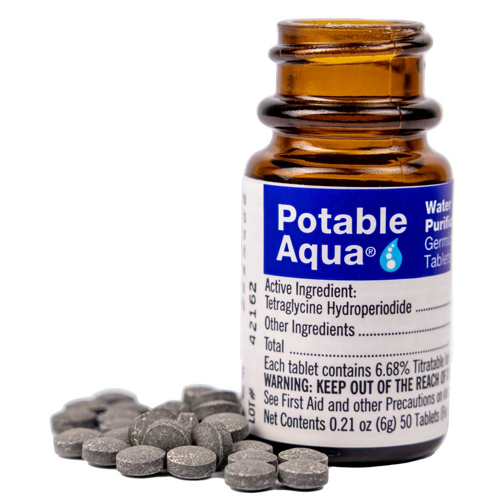 Potable Aqua - Emergency Drinking Water Treatment (50 germicidal tablets) - Image 4