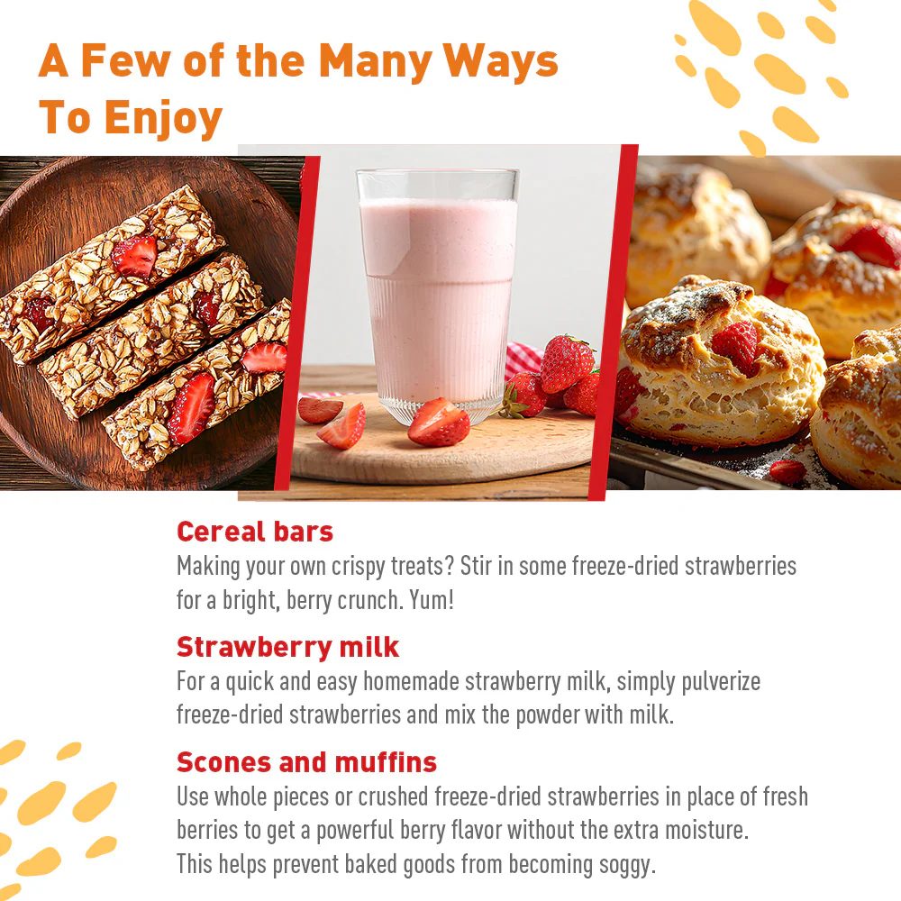 Emergency Essentials® Freeze-Dried Strawberry Slices Large #10 Can - Image 6