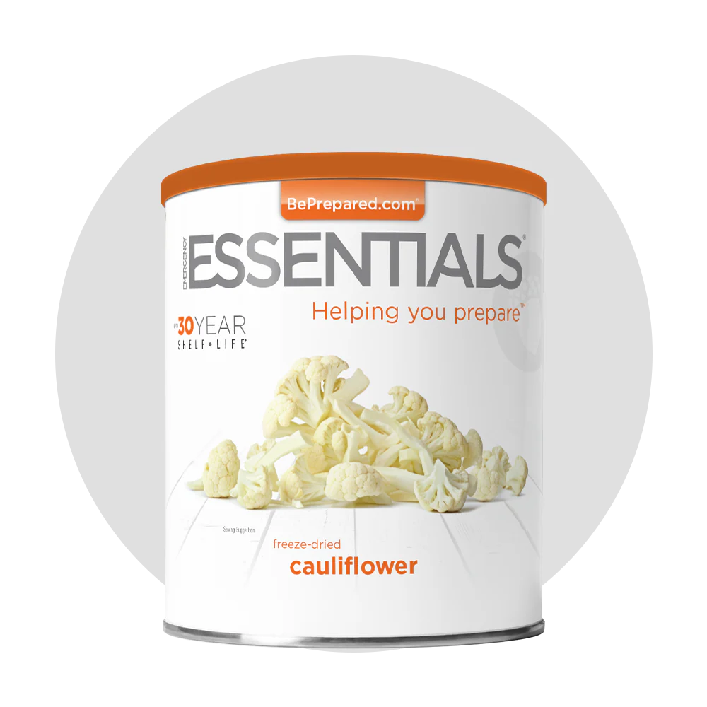 Emergency Essentials® Freeze-Dried Cauliflower Large #10 Can - Image 5