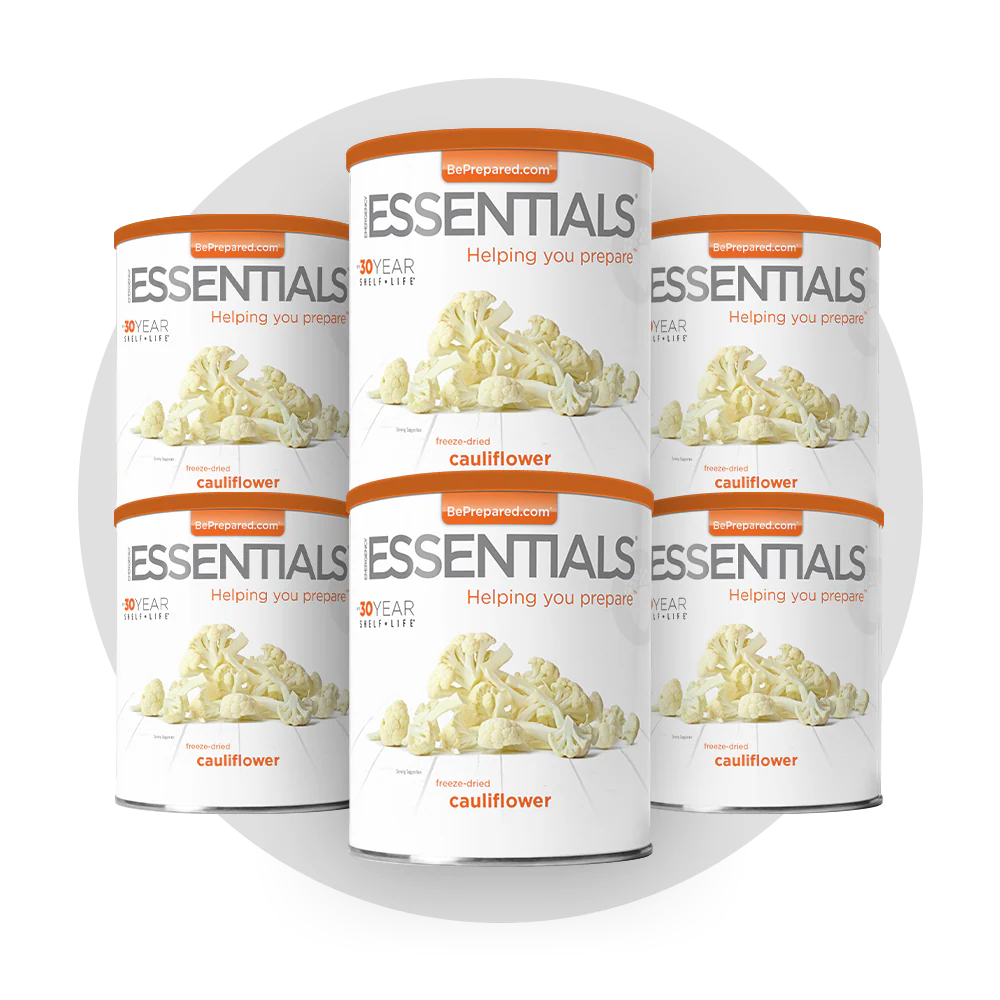 Emergency Essentials® Freeze-Dried Cauliflower Large #10 Can - Image 7