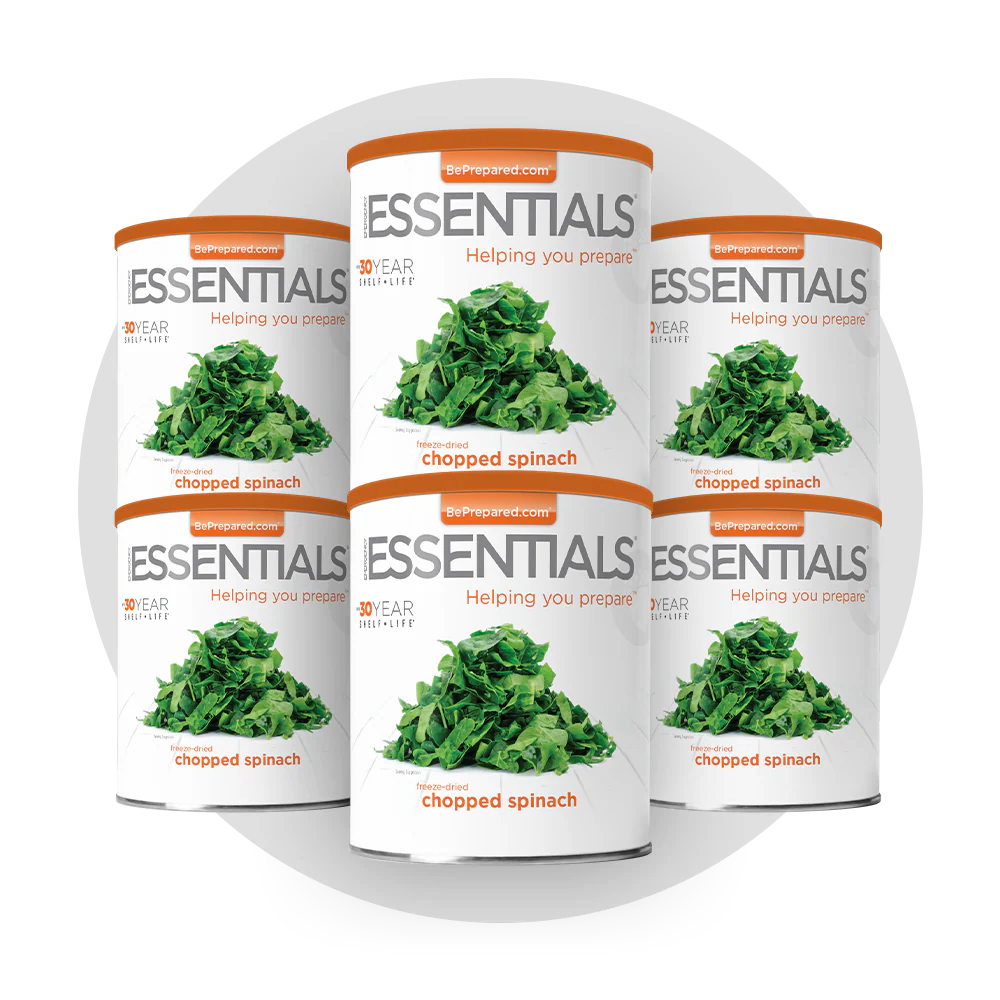 Emergency Essentials® Freeze-Dried Chopped Spinach Large #10 Can - Image 11