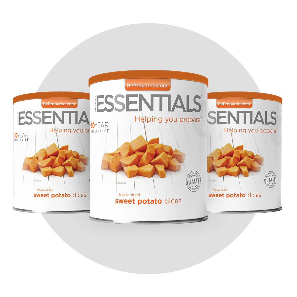 Emergency Essentials® Freeze-Dried Sweet Potato Dices with Peel Large #10 Can - Image 9