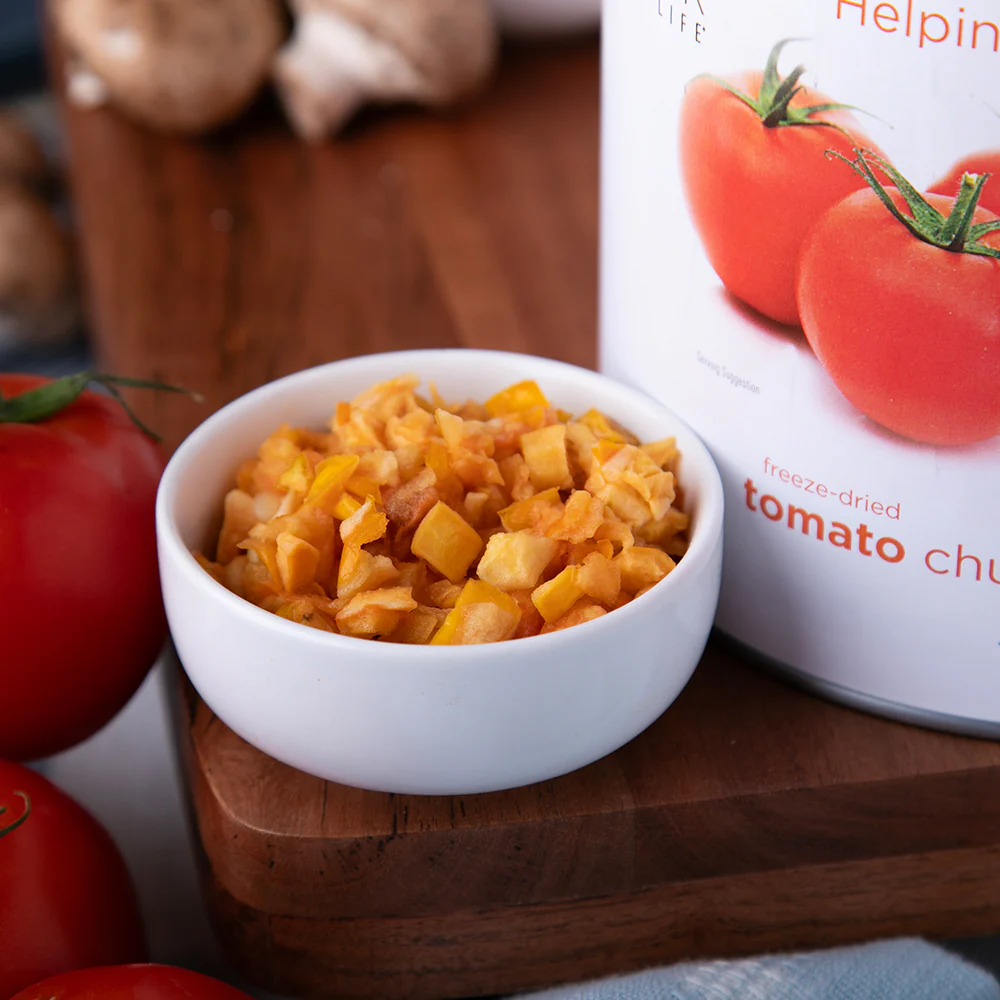 Emergency Essentials® Freeze-Dried Tomato Chunks Large #10 Can - Image 8
