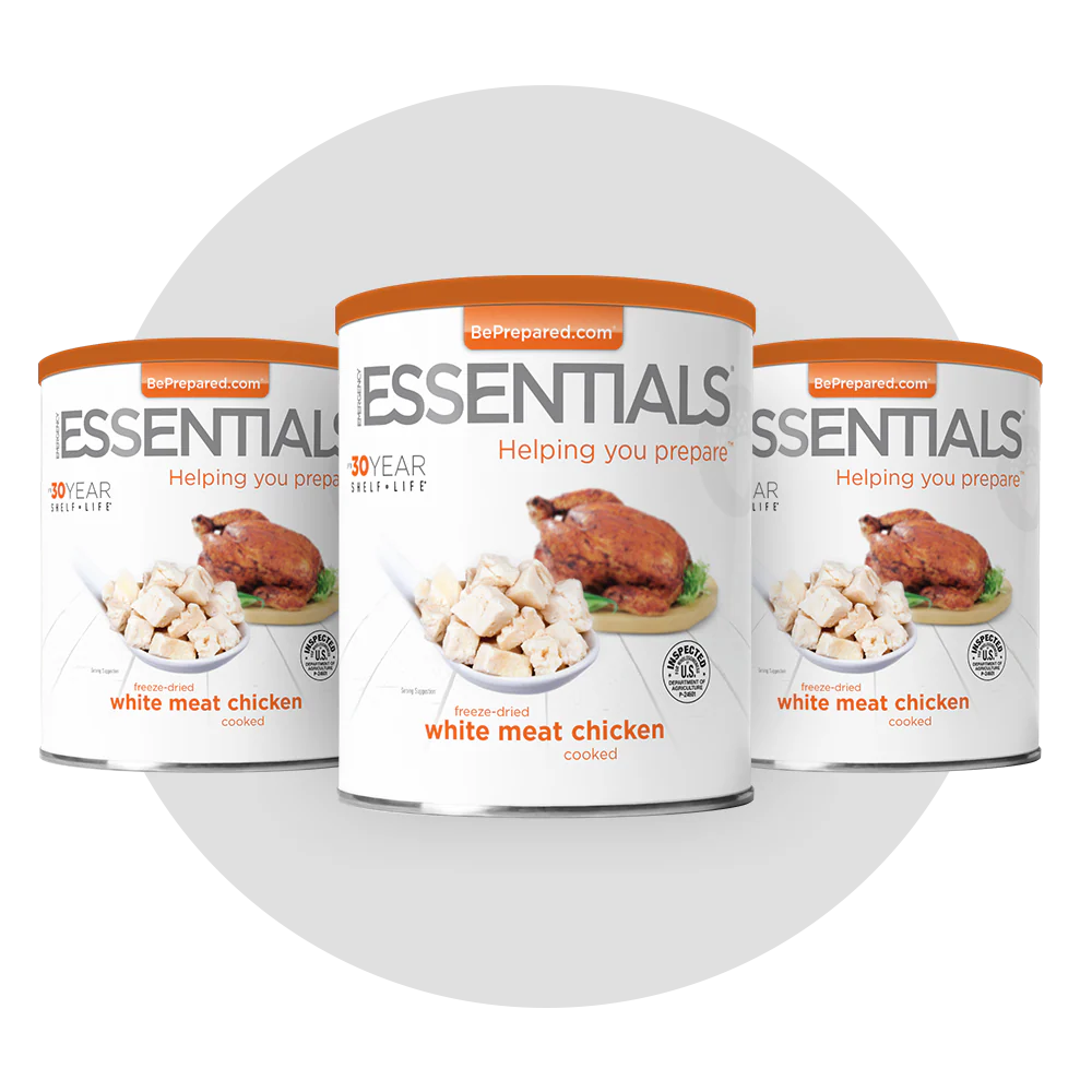 Emergency Essentials® Freeze-Dried Cooked White Chicken Large #10 Can - Image 11