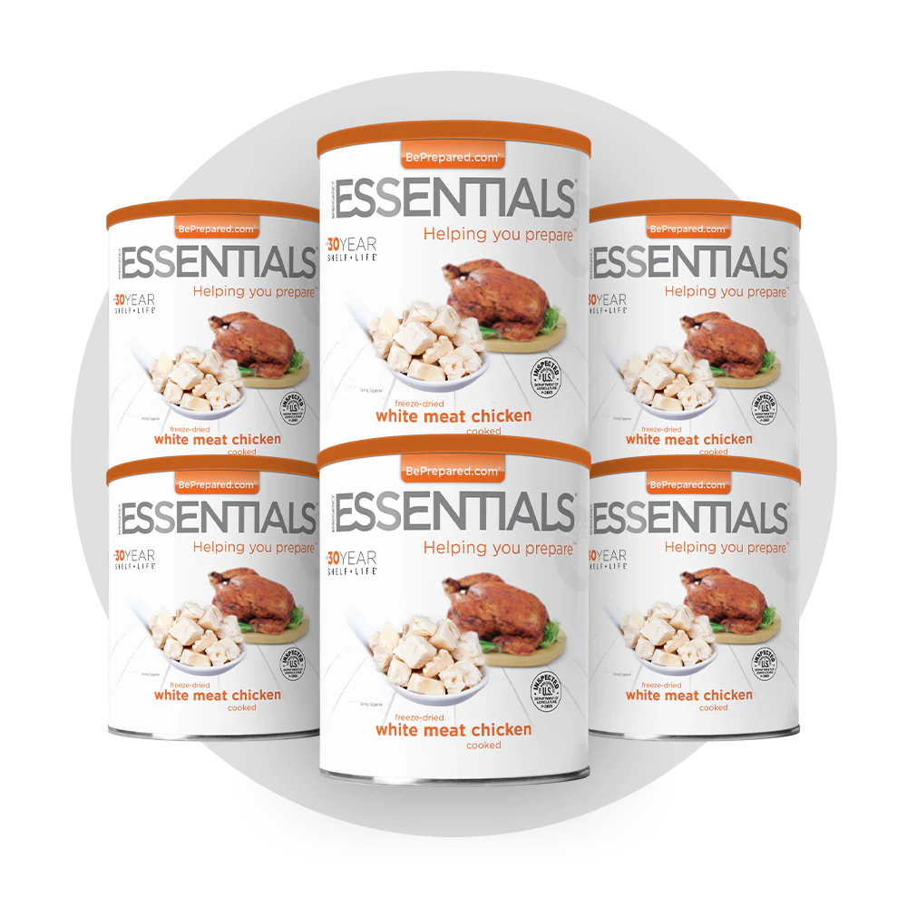 Emergency Essentials® Freeze-Dried Cooked White Chicken Large #10 Can - Image 12