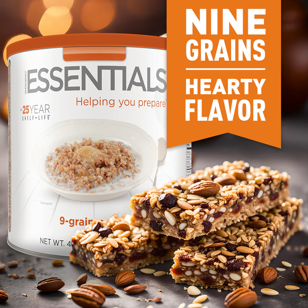 Emergency Essentials® 9-Grain Cereal Large #10 Can - Image 5