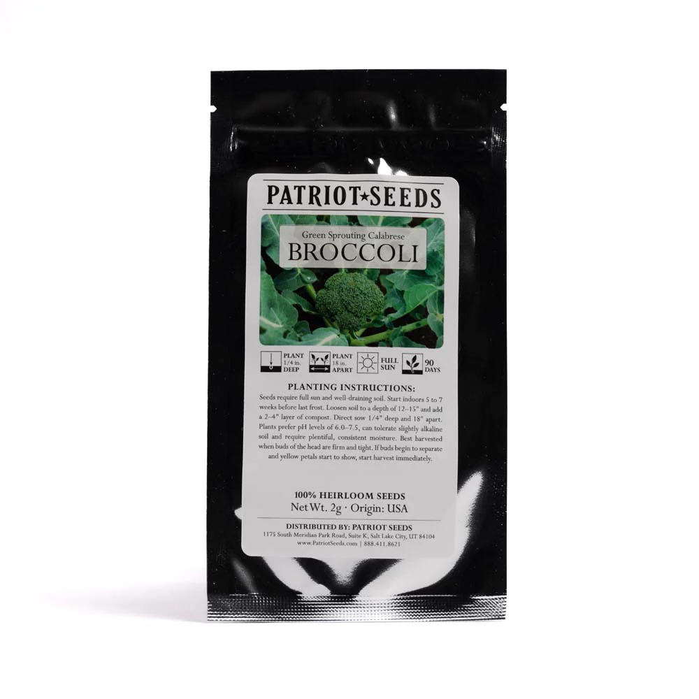 Patriot Seeds Survival Seed Vault (100% Heirloom, 20 Varieties) - Image 4