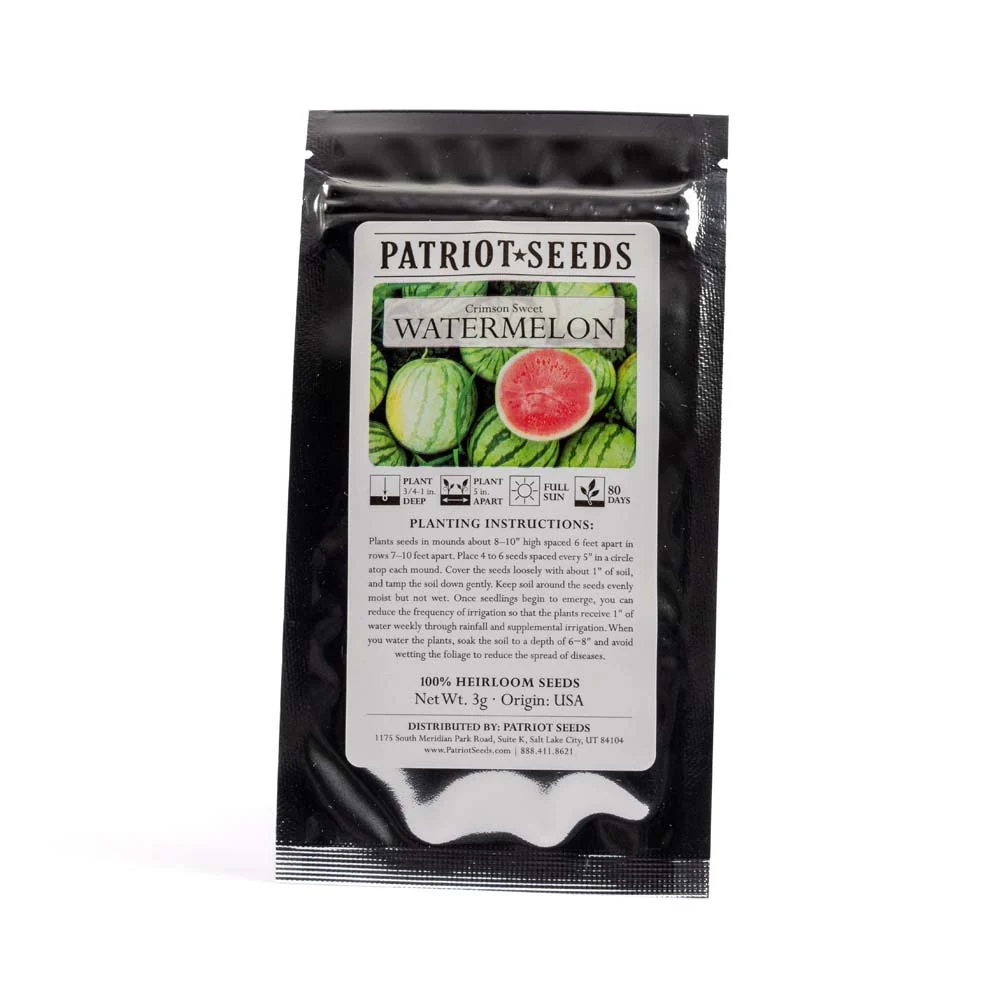 Patriot Seeds Survival Seed Vault (100% Heirloom, 20 Varieties) - Image 7